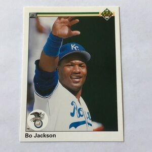 1990 Bo Jackson Upper Deck Card # 75  Kansas City Royals